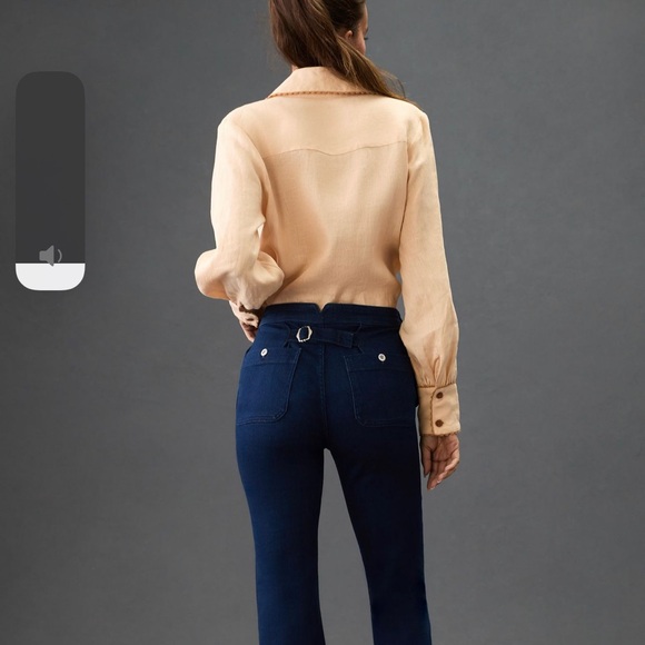 Pilcro Blue Stretchy Jeans - Picture 3 of 8